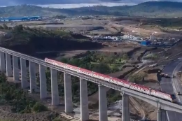 Chinese-built railway in harmony with wildlife conservation in Kenya