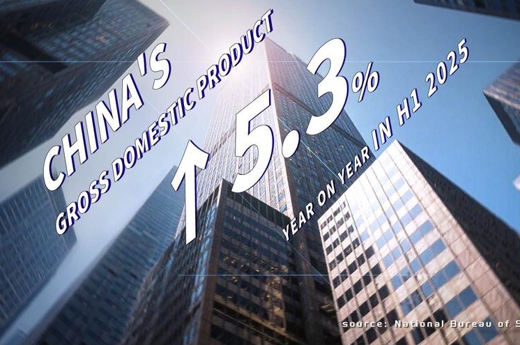 China's GDP expands 5.3% year on year in H1 amid challenges