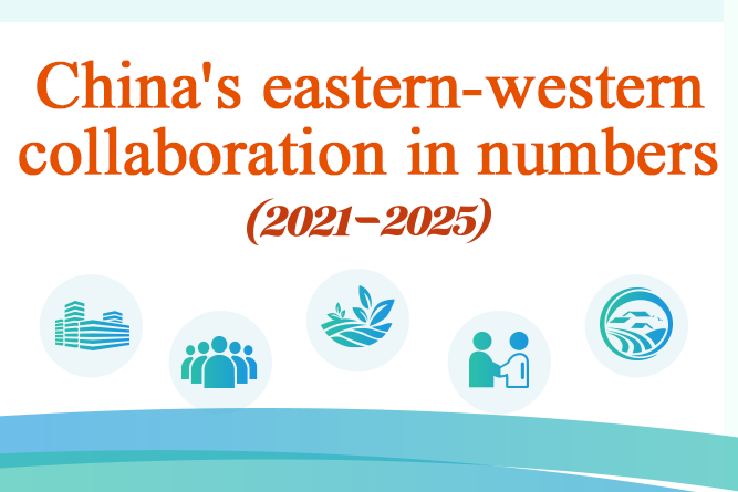 Highlights of collaboration between China's eastern and western regions in past 5 years